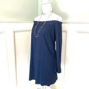 One Clothing Sz XS Navy Blue Spring Dress